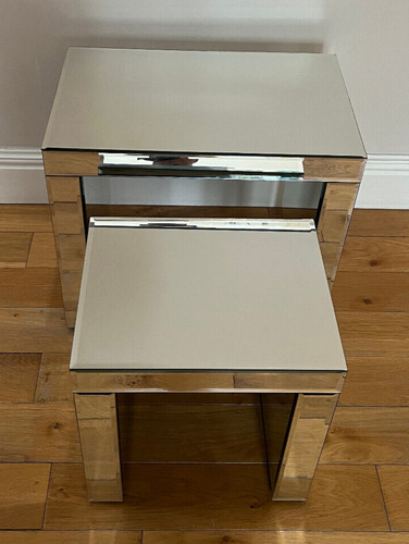 Dunelm modern clear mirrored - dunelm,