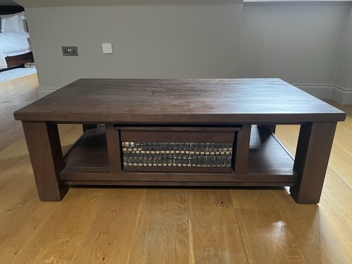 Solid wood coffee - solid,