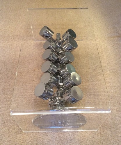 V12 engine exposed internals - engine,