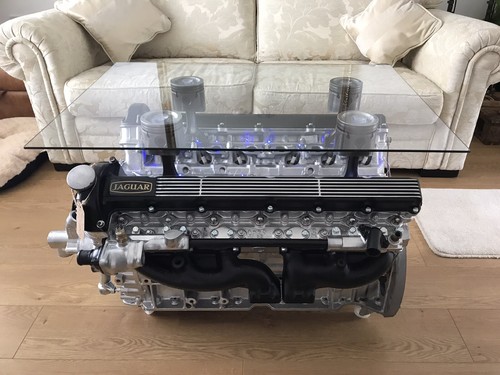 Jaguar type v12 engine block - jaguar,